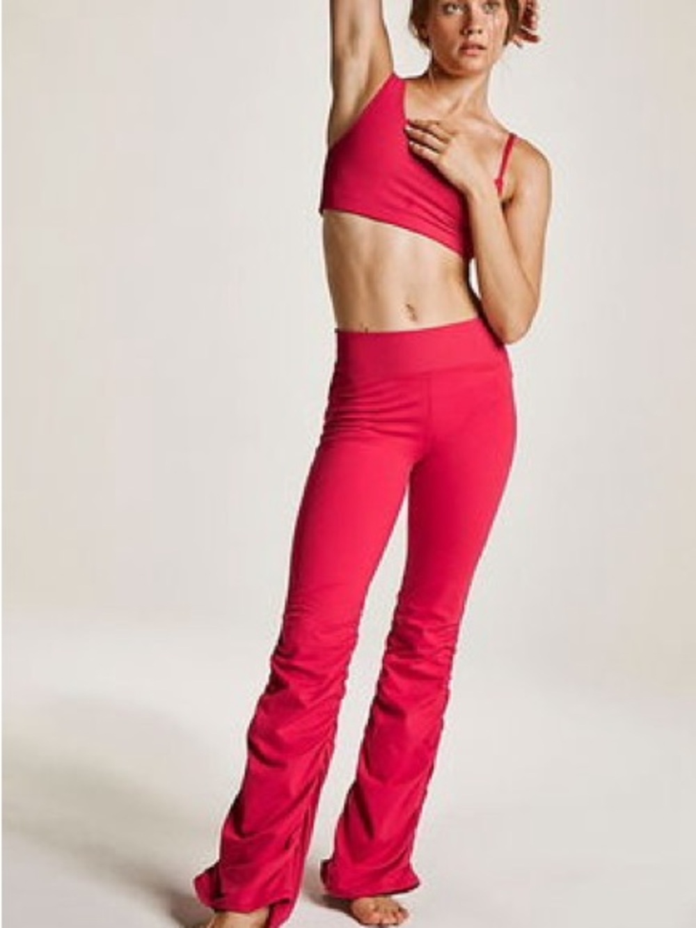 Free People Speed of Light Flare, Amaranth Size S